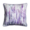 Maison D' Hermine Decorative Pillow Cover 100% Cotton, Toile Washable Cushion Cover With Invisible Zipper For Living Room, Sofa, Rose Lavender Sage - Lavender Morning - Spring/Summer (18'X18')