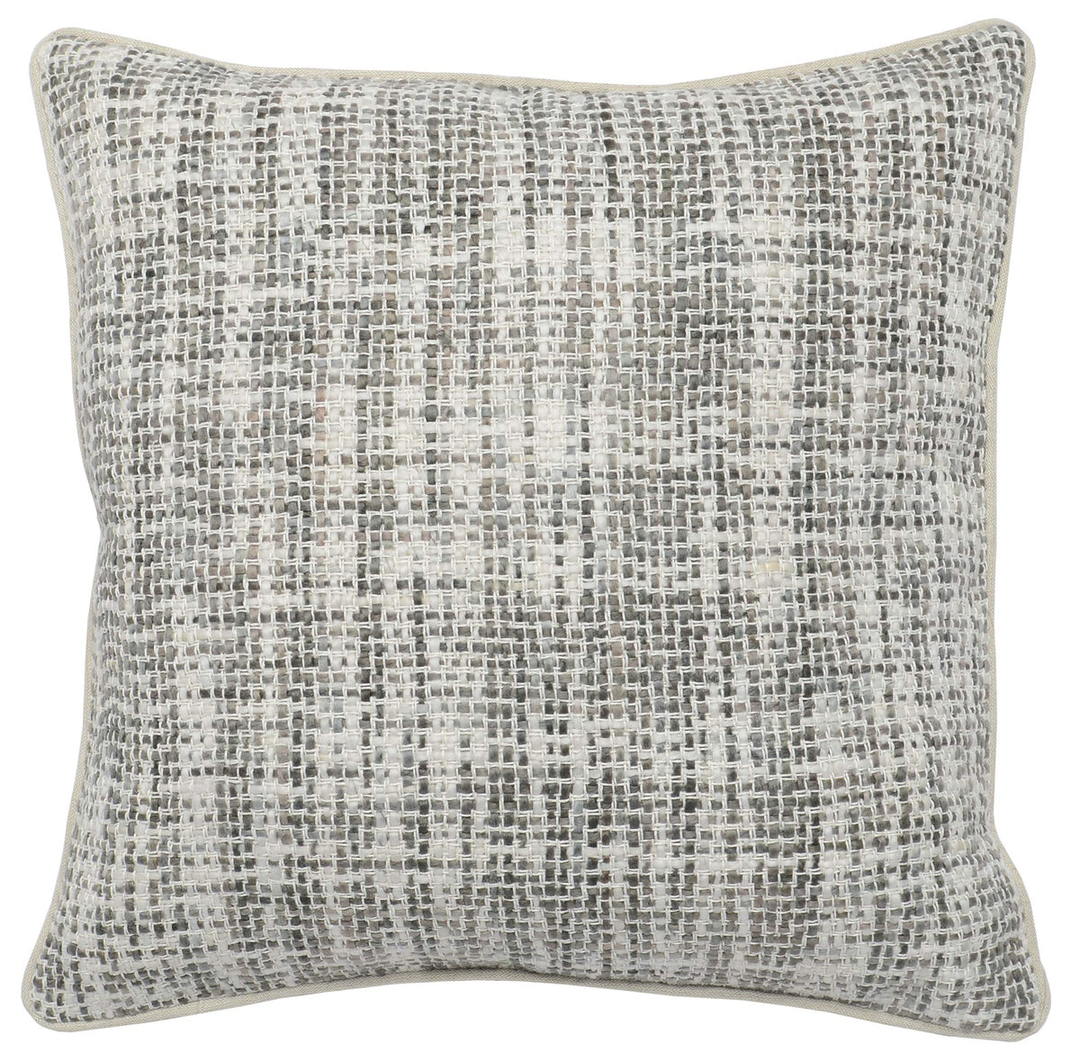 Kosas Home Baxter Accent Pillow, 22x22, Gray