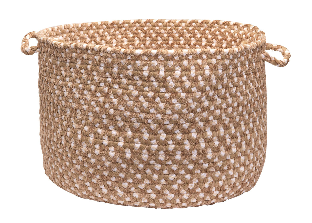 Colonial Mills Blokburst Basket, Natural Wonder, 18X18X12