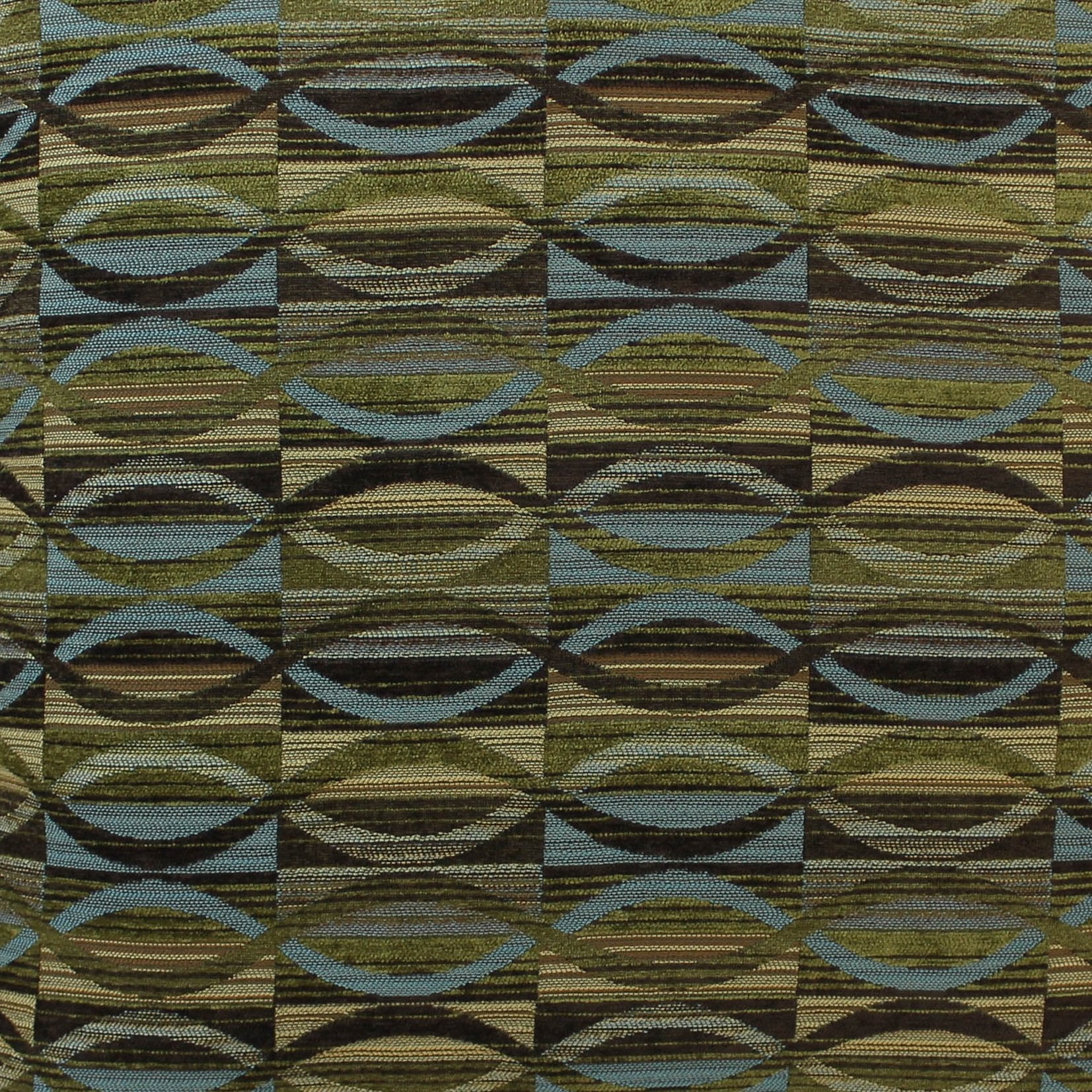 Blazing Needles Corded Jacquard Chenille Floor Pillows (Set of 2), 25&quot;, Earthen Waves