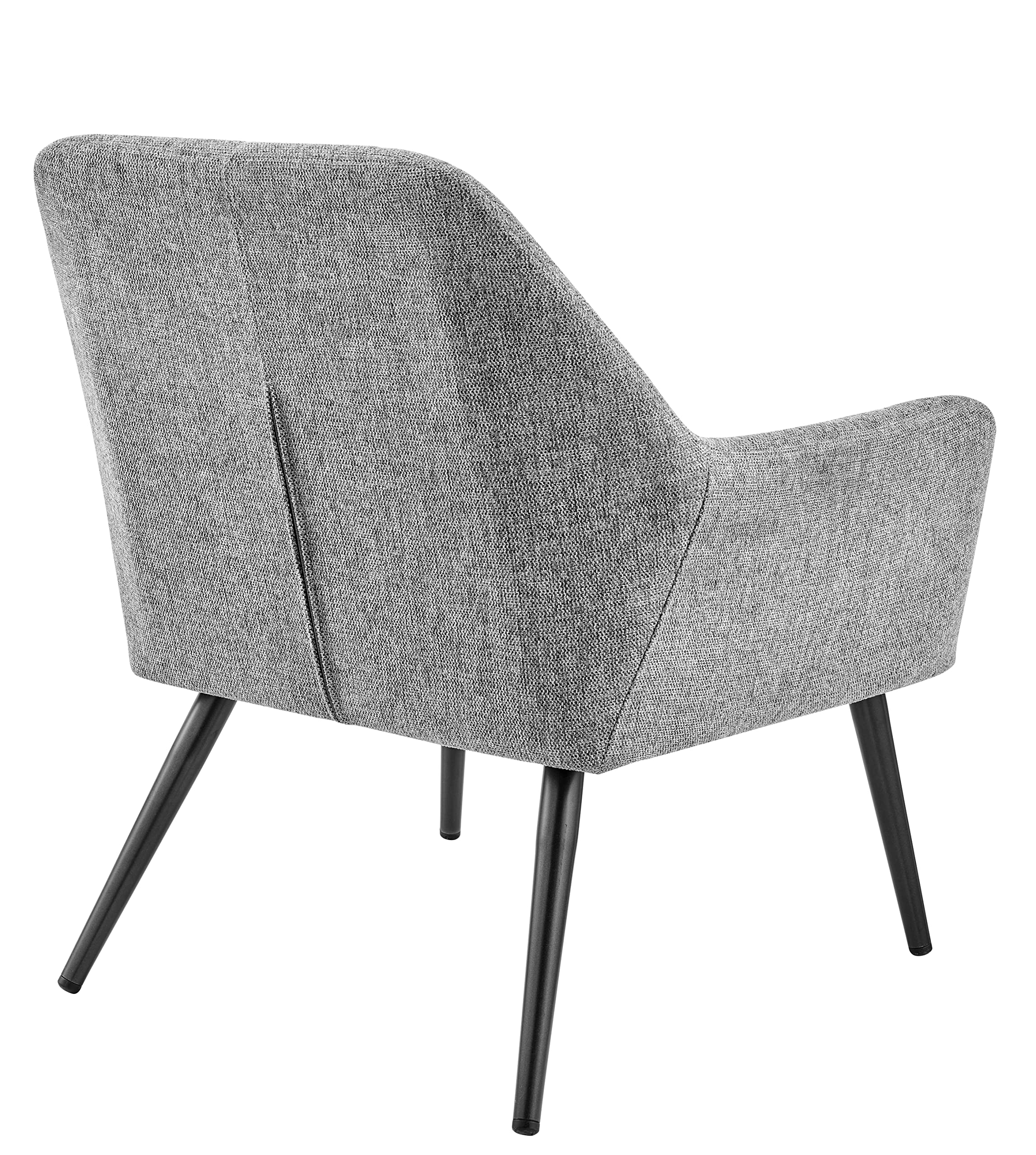 Npd Furniture And More Jolene Fabric Arm, Olympus Gray Accent Chair