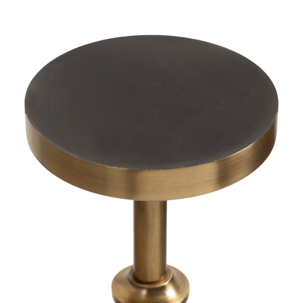 Engles Adjustable Marble Table and Plant Stand