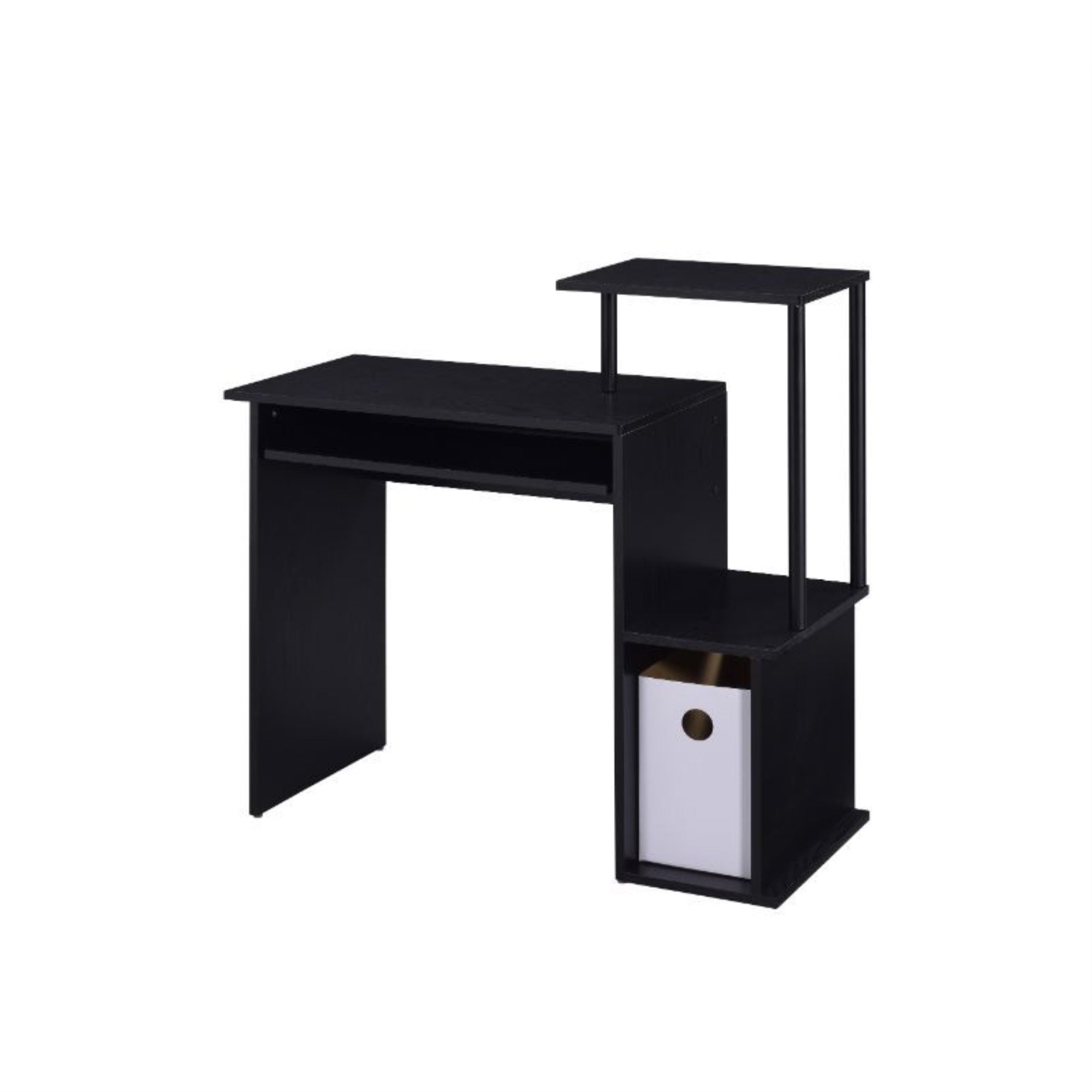 Computer Desk, Black Finish