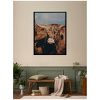 Highland Cow No. 5 by Laura Evans Framed Wall Art Print