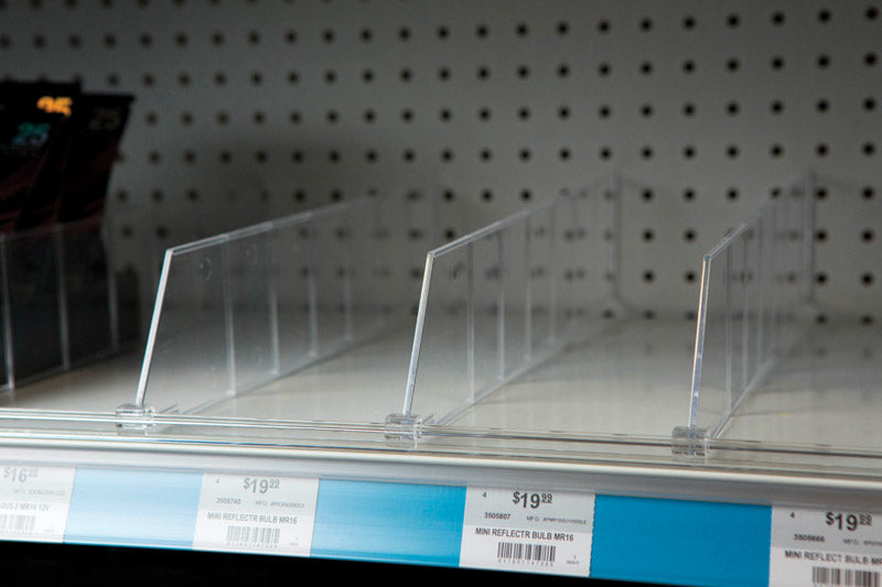 SHELF DIVIDER 3H X22L (Pack of 1)