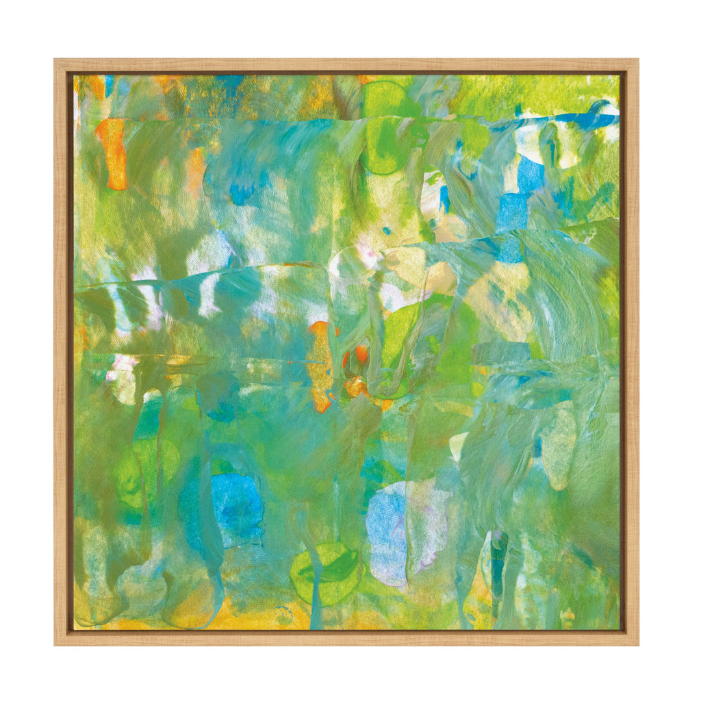 Sylvie Mango Framed Canvas by Mentoring Positives