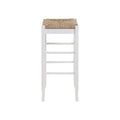 29 SQUARE RUSH BARSTOOL [WHITE]