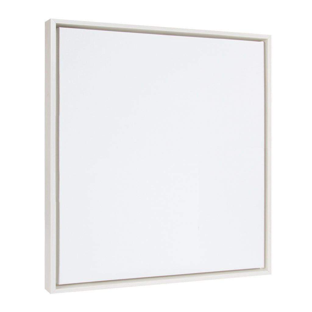 Sylvie Blank Framed Canvas 22x22