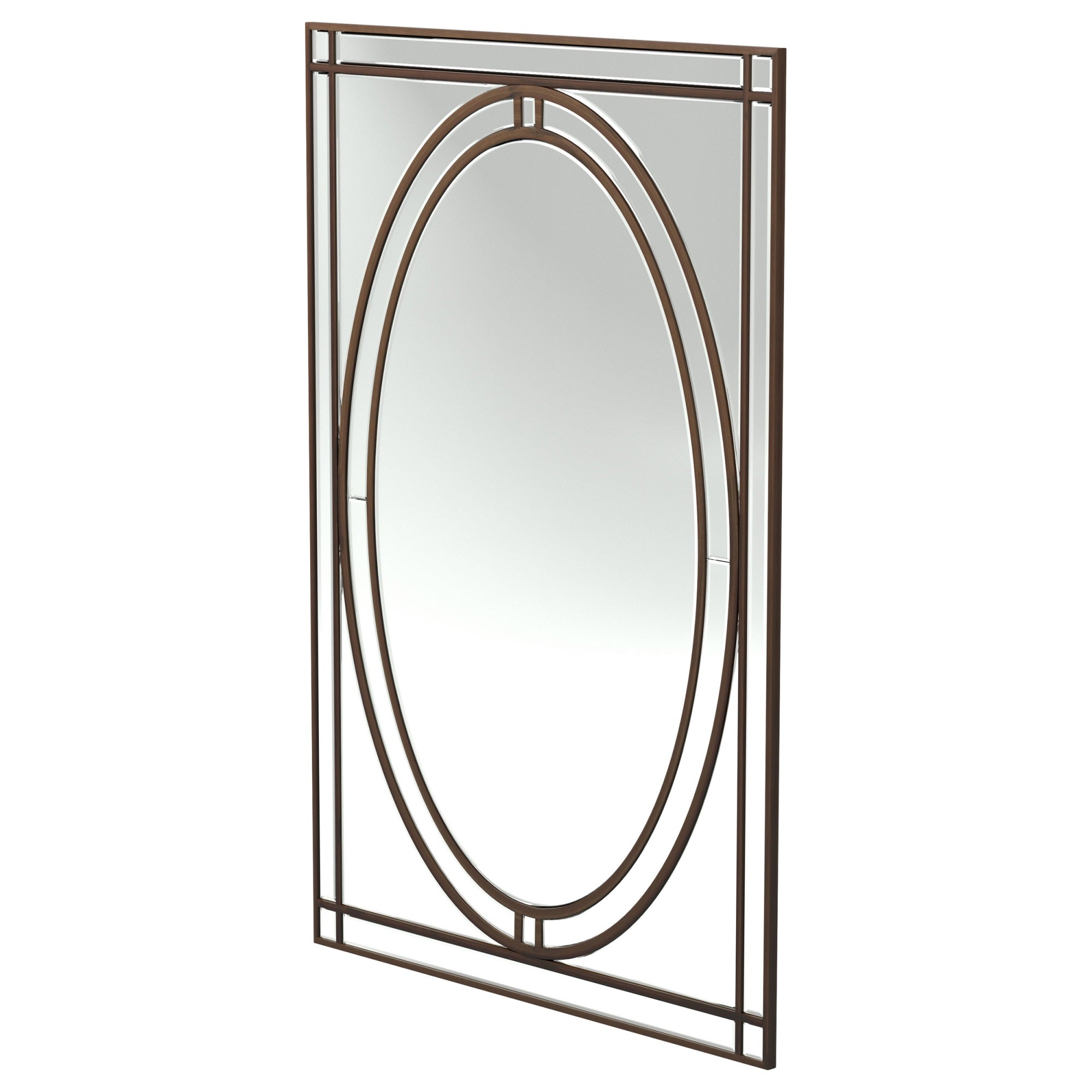 Coaster Home Furnishings Bevelled Edge Wall Mirror Silver