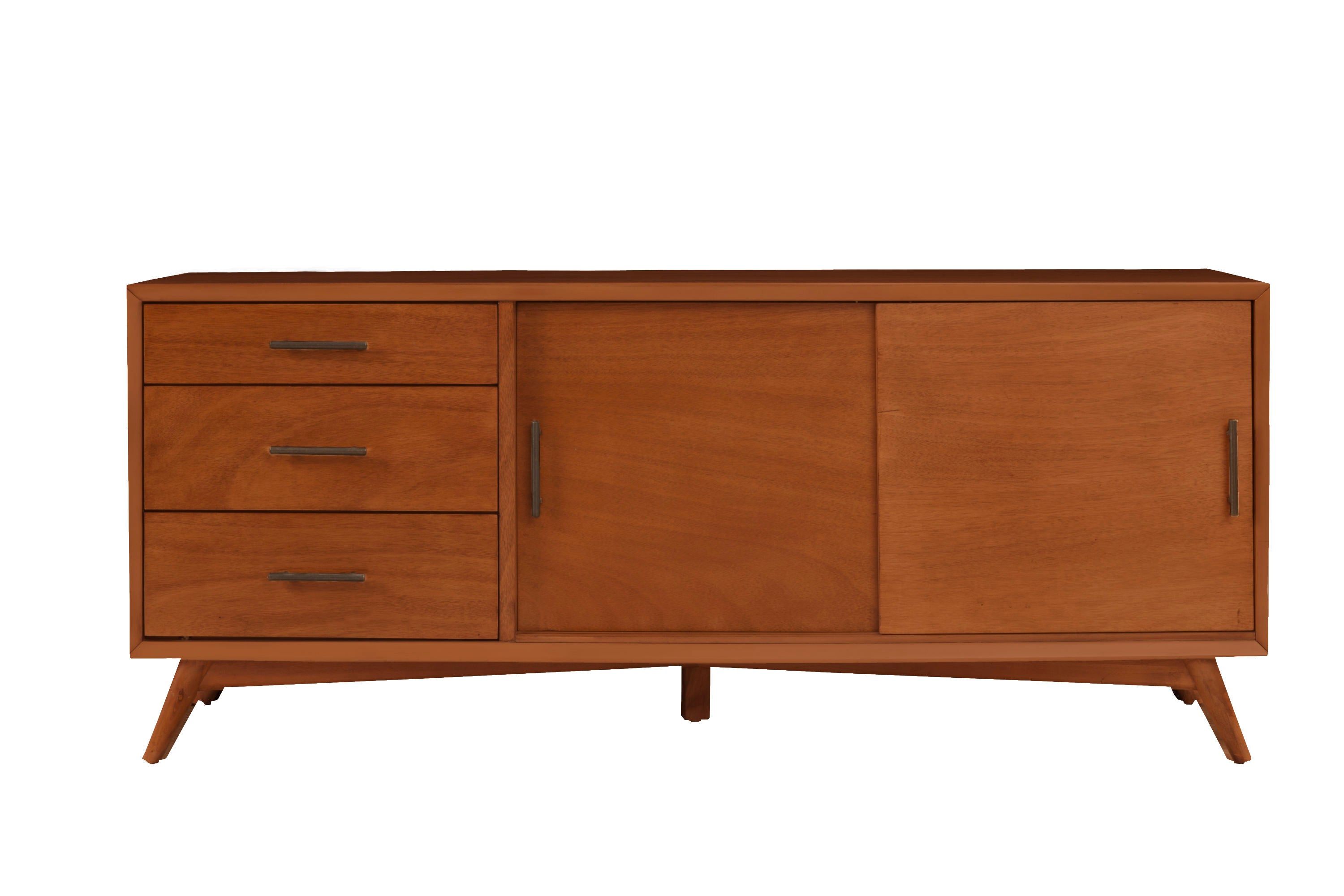 Flynn Large TV Console, Acorn