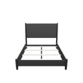 Flynn Standard King Panel Bed, Black