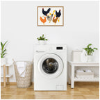 Sylvie Urban Flock Framed Canvas by Hannah Beisang
