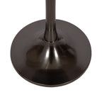 Baronet Round Marble and Metal Table