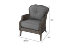 Tenaya 3-Piece Wicker Sofa Set with Stationary Chairs