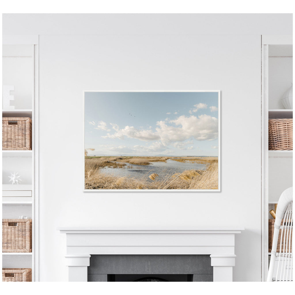 Sylvie Marshland Framed Canvas by Crystal Lynn Collins