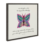 Sylvie The Growth of the Inner Being Framed Canvas by Mentoring Positives