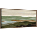 Natures Charm lll Panel by Nikita Jariwala Framed Canvas Wall Art Print