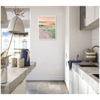 Sylvie Pastel Horizon II Framed Canvas by Amy Lighthall