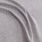 Textured Woven Modern Sofa Cover, Natural Blend Decorative Couch Throw Blanket