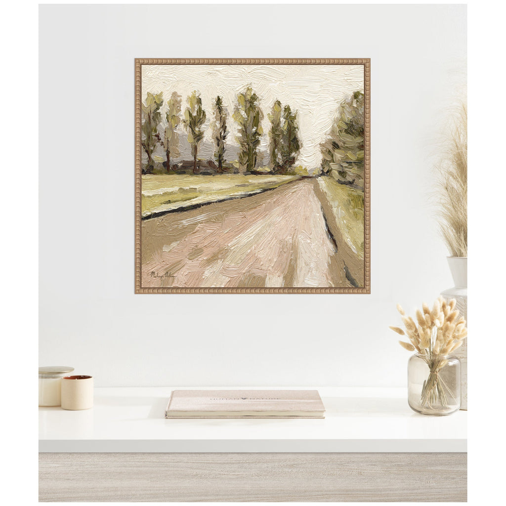 Petit View No 9 by Mackenzie Nelson Framed Canvas Wall Art Print