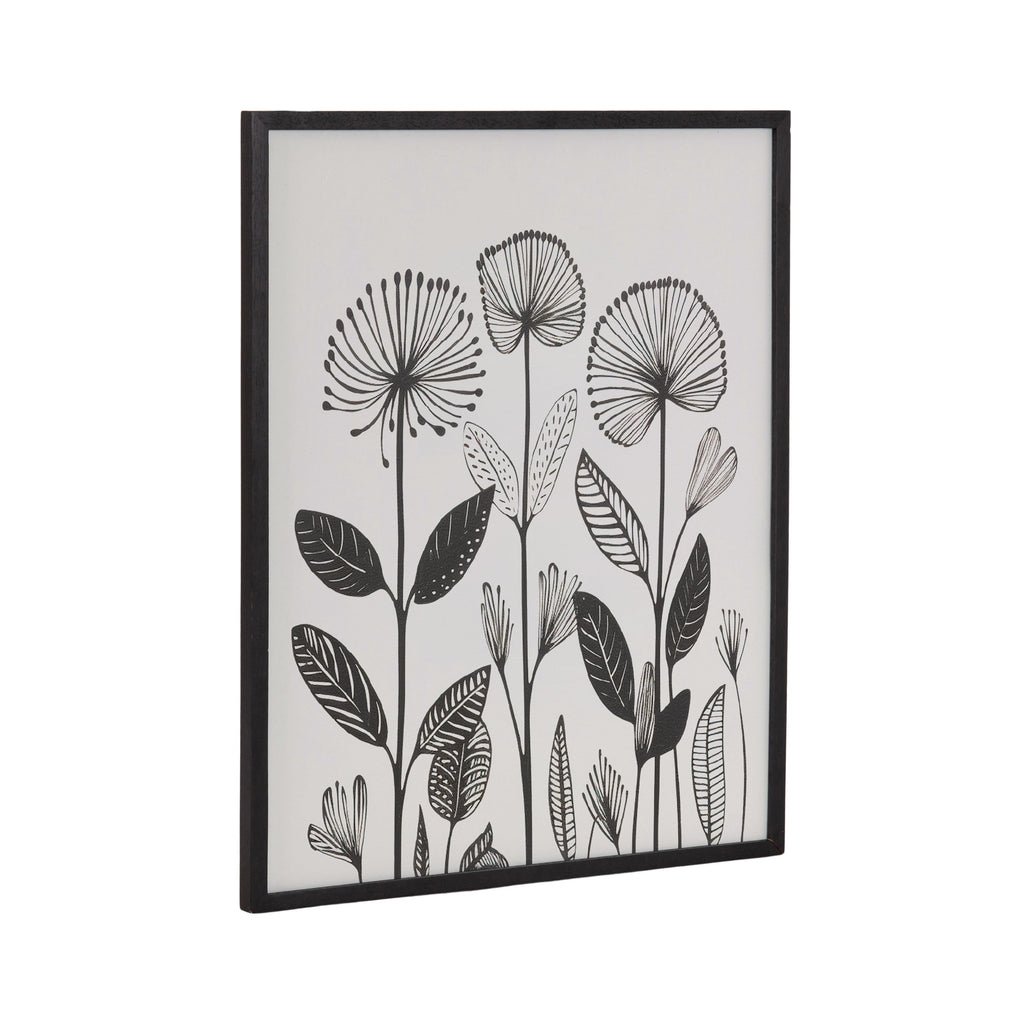 Gallery Simple Modern Linocut Botanicals Print by The Creative Bunch Studio