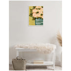Sylvie Blush Blossoms Framed Canvas by Nikita Jariwala
