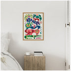 Sylvie Safari Animals Framed Canvas by Rachel Lee