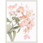 Sylvie Hydrangea Framed Canvas by Alicia Abla