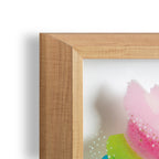 Blake Bright Abstract Framed Printed Art by Jessi Raulet of Ettavee