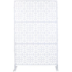 Outdoor & Indoor Metal Freestanding Decorative Privacy Screen