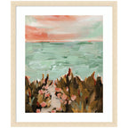 Framed Art Landscape 02 Beach by Annie Quigley