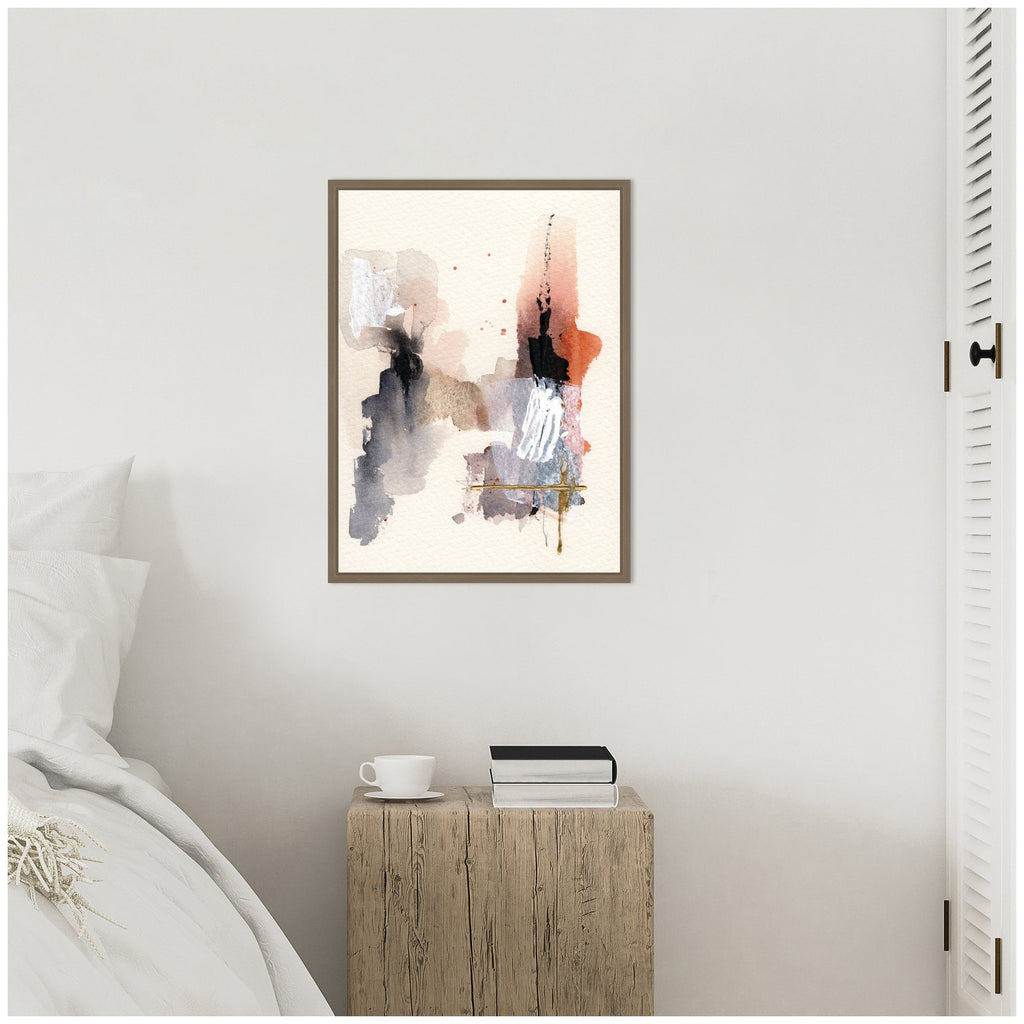 Sylvie Urban Wanderer 1 Framed Canvas by Xizhou Xie
