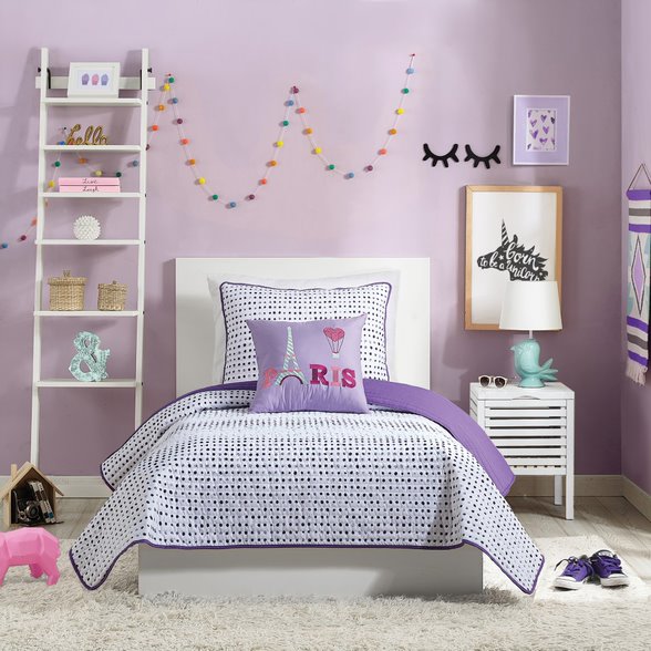 Joceline Fq Quilt Set-3Pc