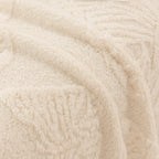 Luxury 3D Butterfly Jacquard Sofa Throw Blanket, Ultra-Soft Plush Fleece Couch Cover