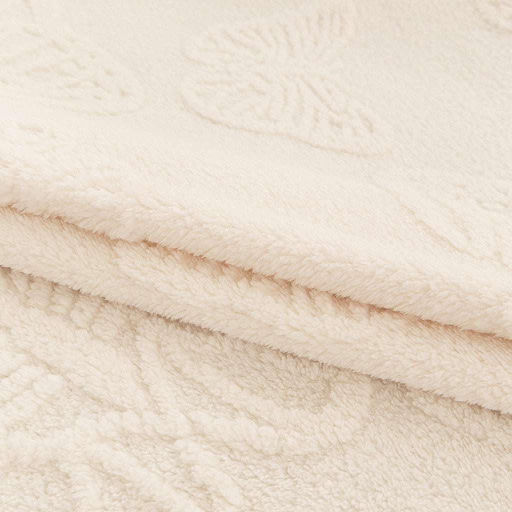 Luxury 3D Butterfly Jacquard Sofa Throw Blanket, Ultra-Soft Plush Fleece Couch Cover