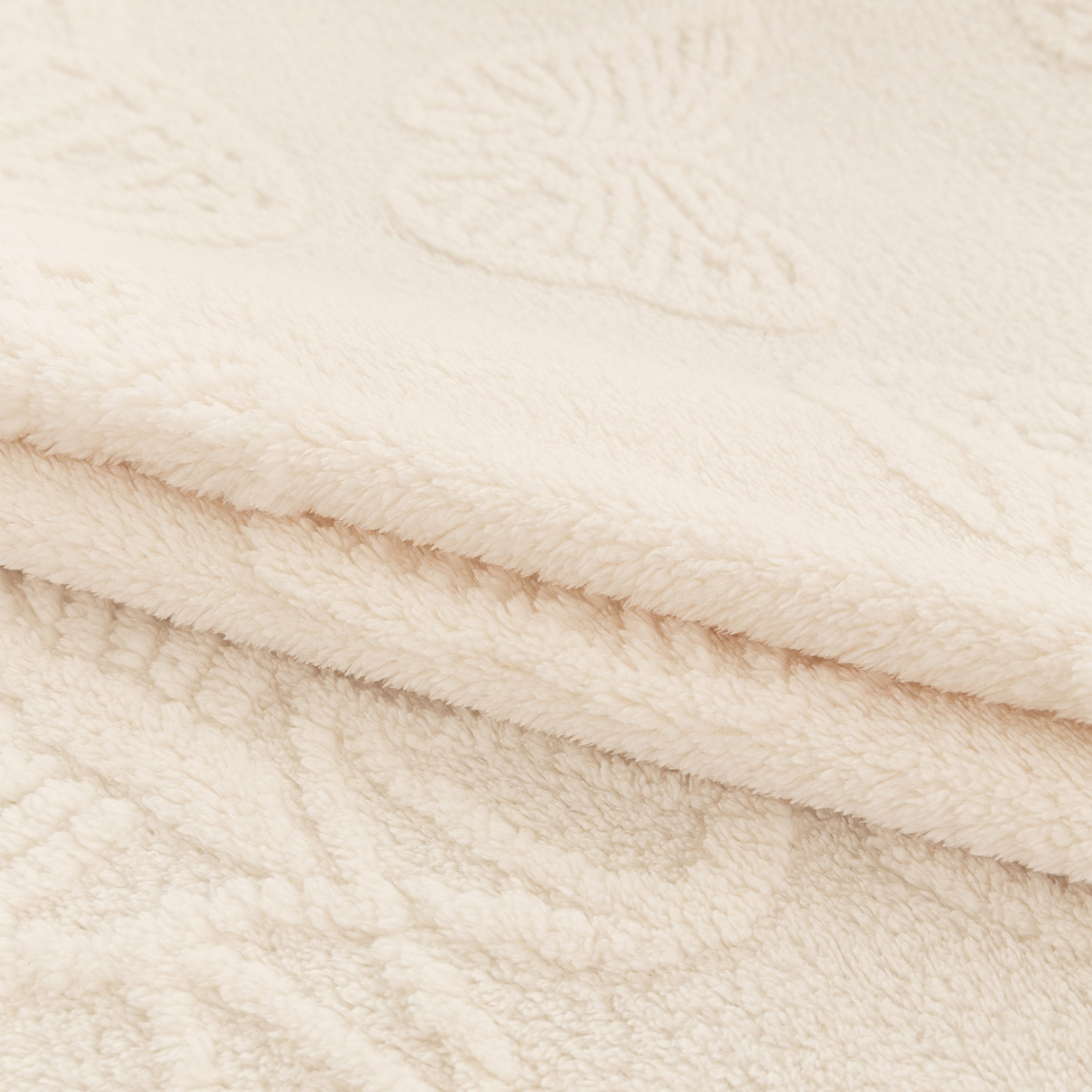 Luxury 3D Butterfly Jacquard Sofa Throw Blanket, Ultra-Soft Plush Fleece Couch Cover