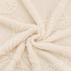 Luxury 3D Butterfly Jacquard Sofa Throw Blanket, Ultra-Soft Plush Fleece Couch Cover