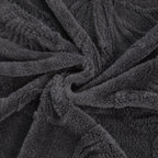Luxury 3D Butterfly Jacquard Sofa Throw Blanket, Ultra-Soft Plush Fleece Couch Cover