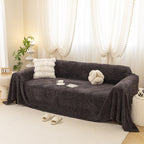 Luxury 3D Butterfly Jacquard Sofa Throw Blanket, Ultra-Soft Plush Fleece Couch Cover