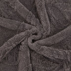 Luxury 3D Butterfly Jacquard Sofa Throw Blanket, Ultra-Soft Plush Fleece Couch Cover