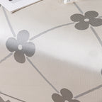 Cooling Four-Leaf Clover Hope Faith Love Luck Summer Comfy Ice Silk Furniture Throw Covers for Sofas