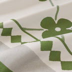 Cooling Four-Leaf Clover Hope Faith Love Luck Summer Comfy Ice Silk Furniture Throw Covers for Sofas