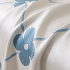 Cooling Four-Leaf Clover Hope Faith Love Luck Summer Comfy Ice Silk Furniture Throw Covers for Sofas