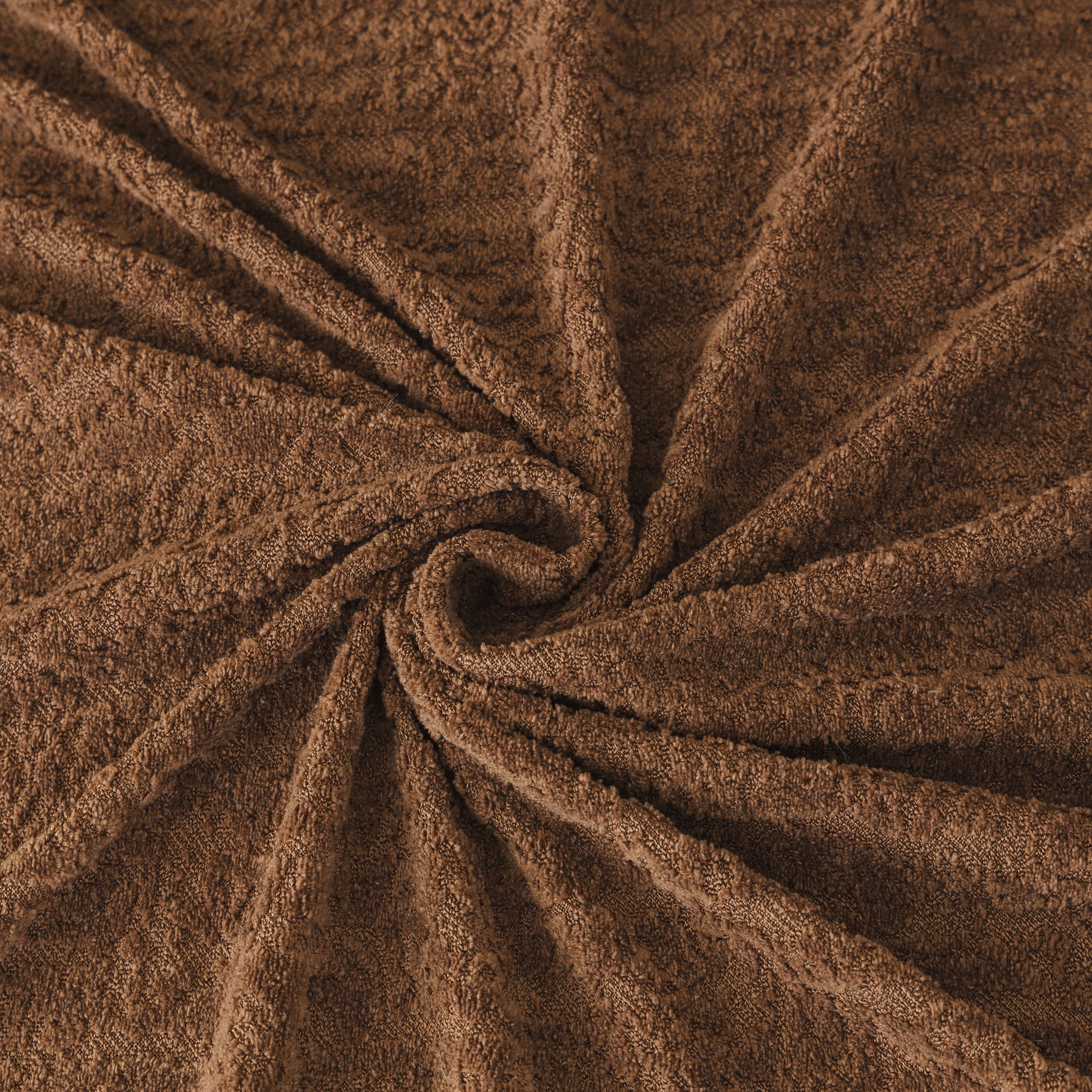Luxury Sofa Throw Cover with Elegant Ruffled Skirt, Soft Decorative Couch Protector