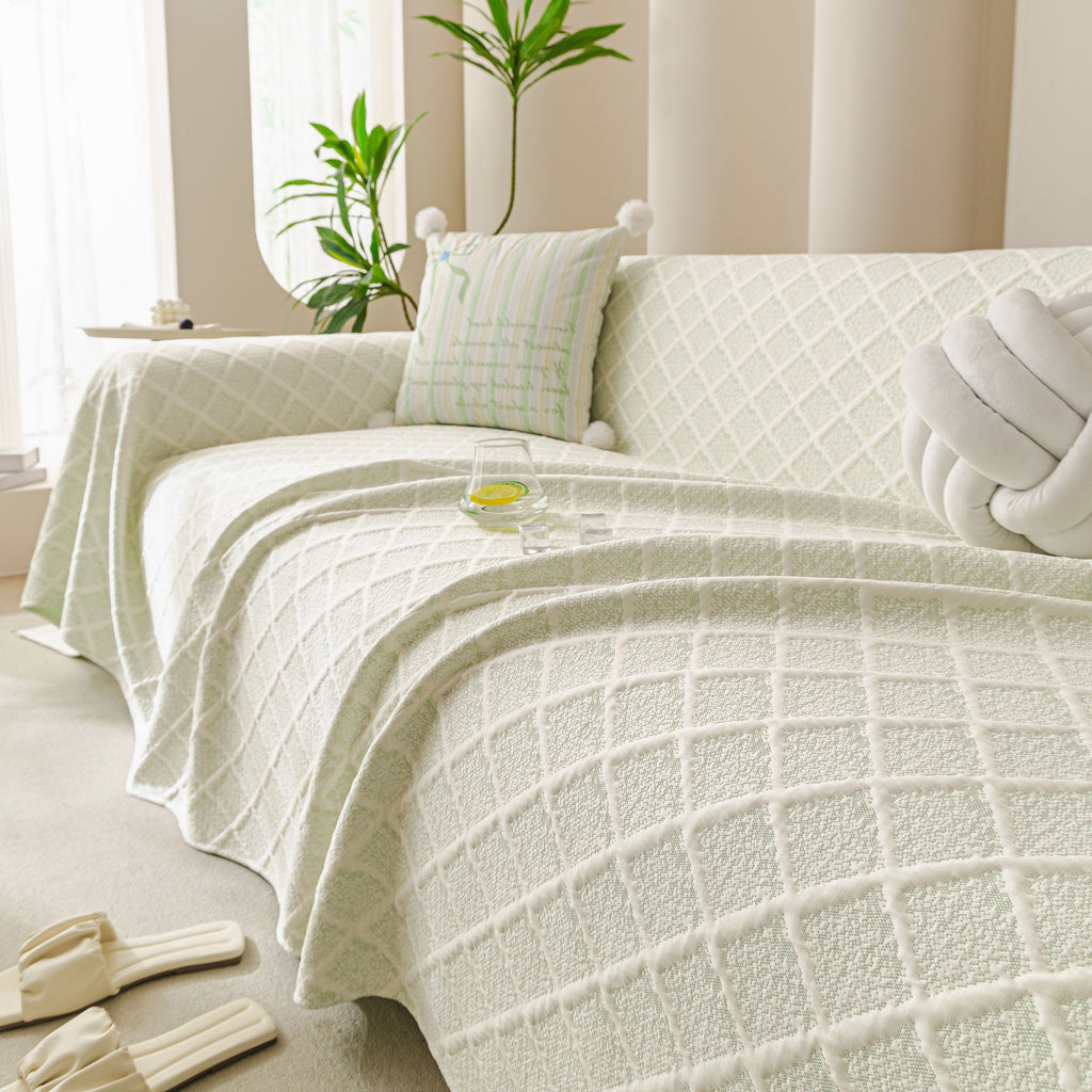 Cooling Couch Cover Throw, Washable Breathable Summer Bed Cover Sofa Protector Covers