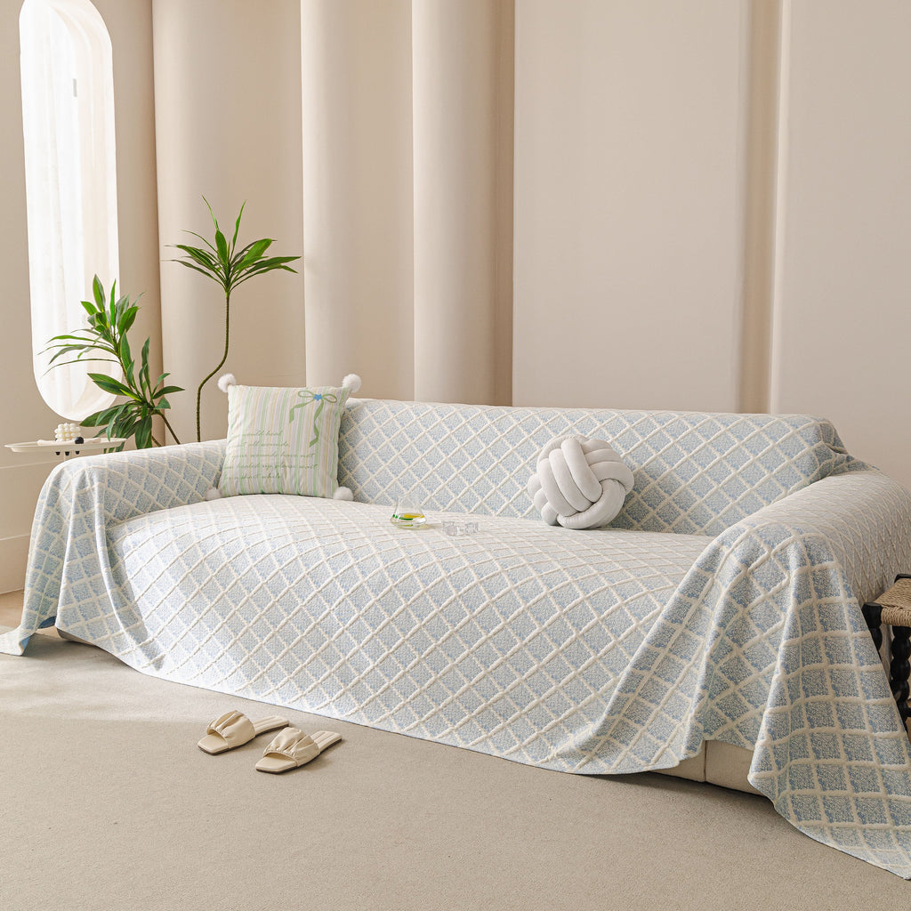 Cooling Couch Cover Throw, Washable Breathable Summer Bed Cover Sofa Protector Covers