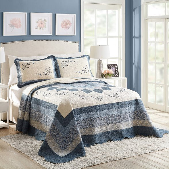 Charlotte Qn Bedspread 102X118