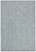 Safavieh Courtyard Collection 5'3' X 7'7' Aqua/Grey Cy8680 Indoor/ Outdoor Patio Backyard Mudroom Area Rug