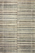 Loloi Chris Loves Julia X Humphrey Collection, Natural & Moss 7'-3'' X 9'-3'' Area Rug - Plaid Accent Rugs For Living Room, Bedr
