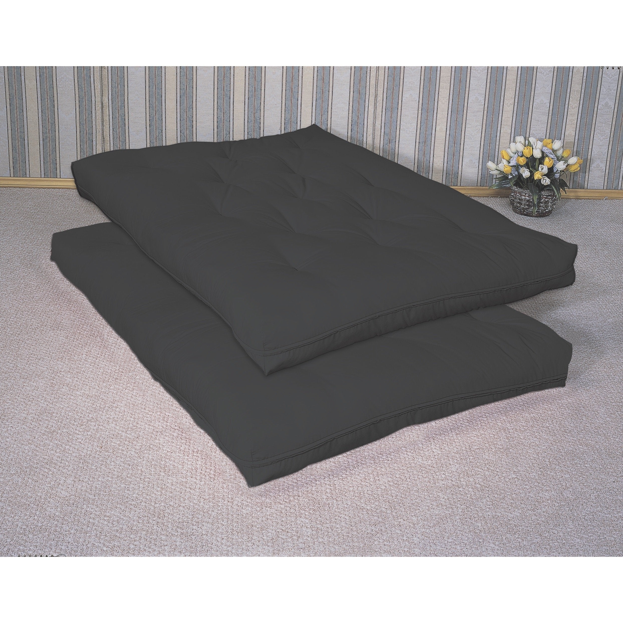 Coaster Home Furnishings Deluxe Futon Pad Black, double/full (2005)